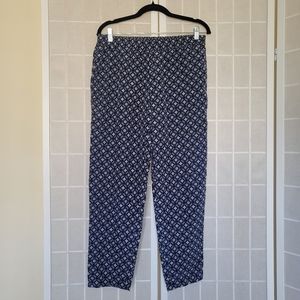 Joe Navy White Pants M